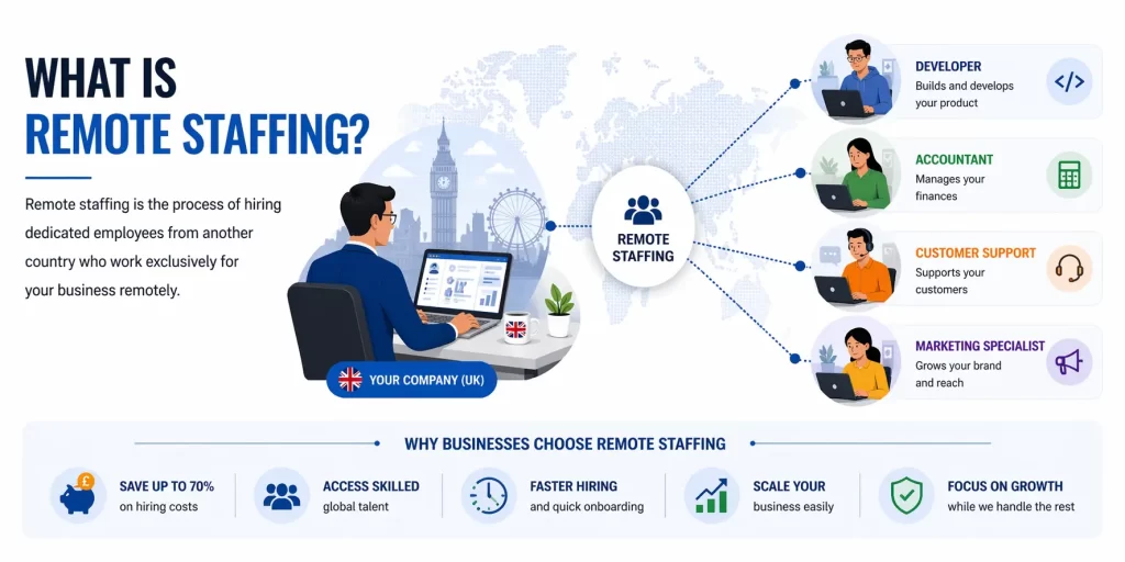 Top Benefits of Hiring Remote Staff from India for UK Businesses