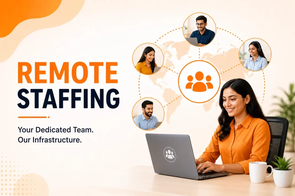 remote staffing India for UK companies EOR vs remote staffing